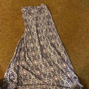 Summer no strap dress